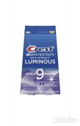 Отбеливающие полоски для зубов Crest 3DWhitestrips