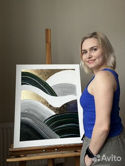 Интерьерная картина ручная работа