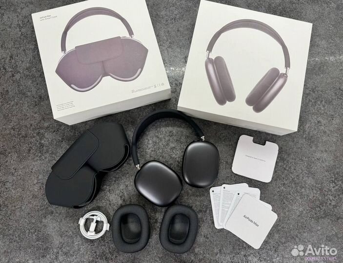 Наушники Airpods Max Premium+ под алюминий