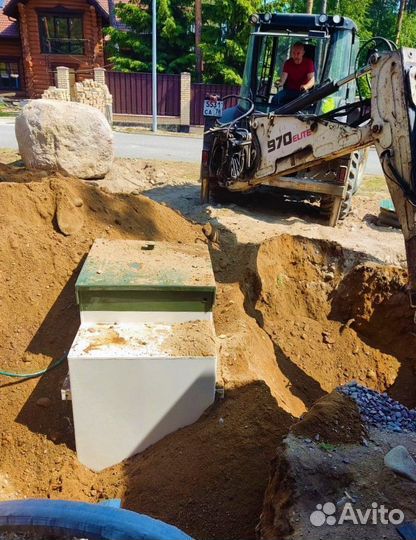 Монтаж септиков под ключ в СПБ