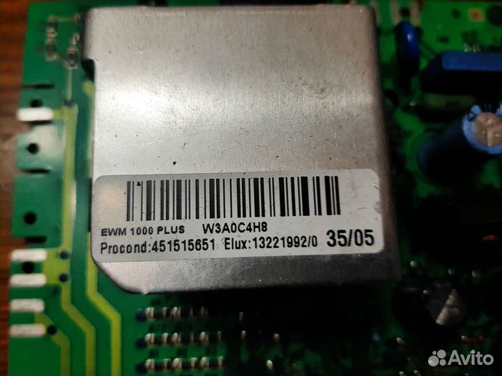 Запчасти для стиральной машины zanussi