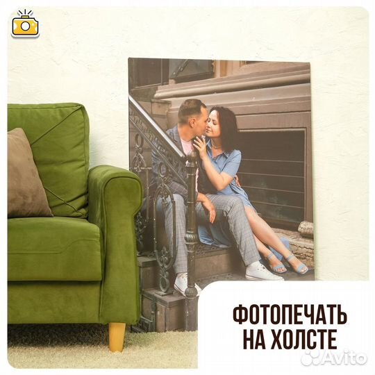 Портрет на холсте\ Печать фото на холсте \ Картина