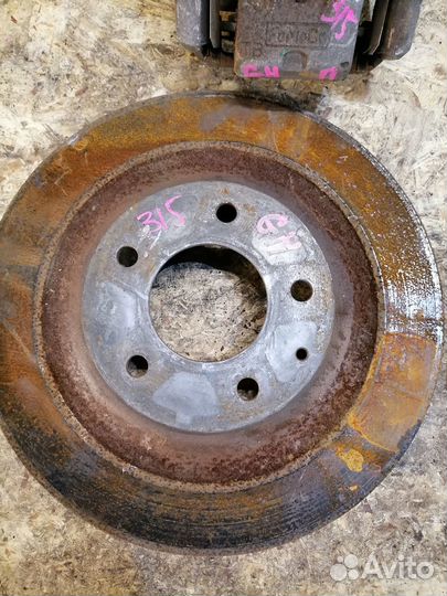 Комплект тормозов зад 315 мм Mazda 6 GH 2.5 L5