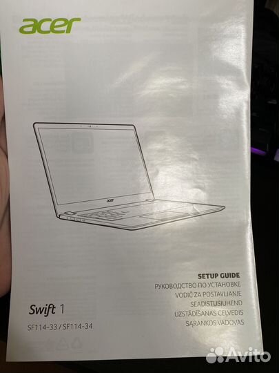 Acer swift 1 sf114 34
