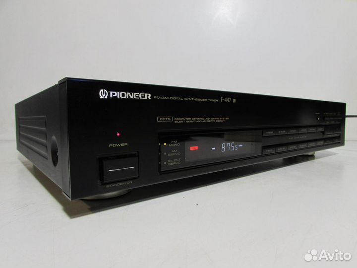 Pioneer F-447 Стерео Тюнер Japan 1990г