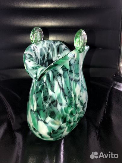 Ваза цветное стекло