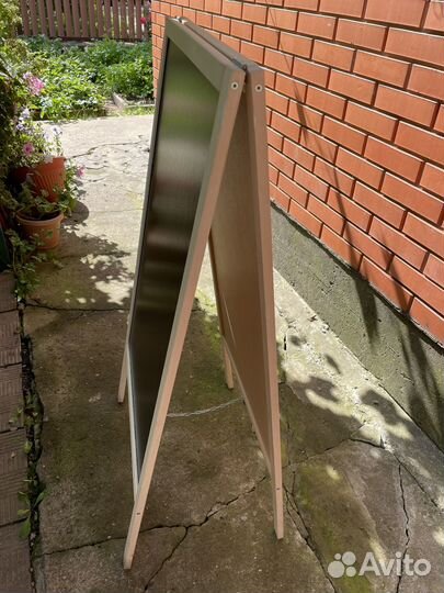 Доска-штендер меловая/магнитно-маркерная