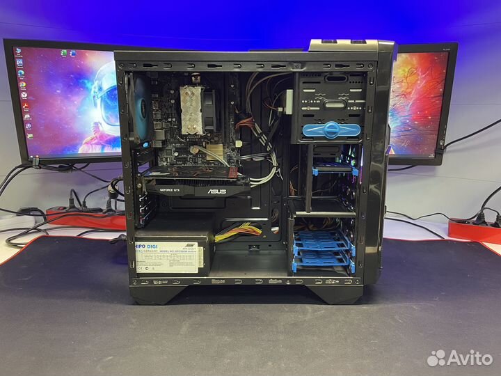 Игровой пк Core i5 7600 GTX 1050Ti 4Gb SSD 4