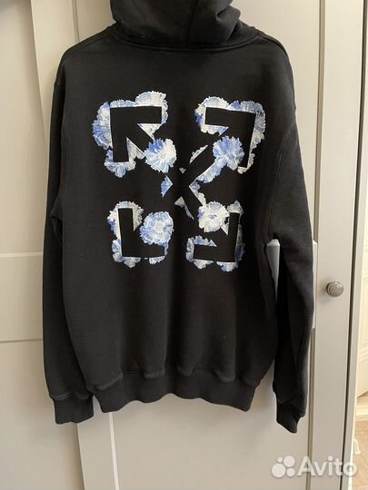Off-white худи с логотипом arrows