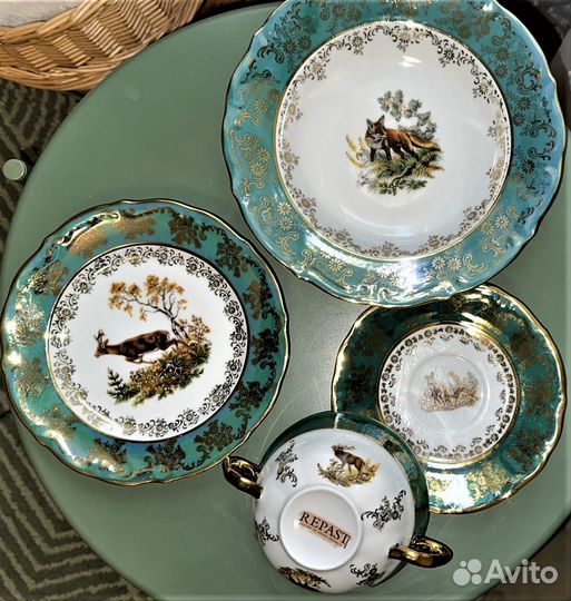 Набор тарелок 19 см 6 штук 