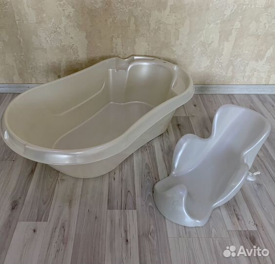 Детская ванночка для купания с горкой