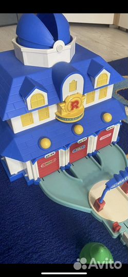 Робокары поли мини в наборе вместе с базой