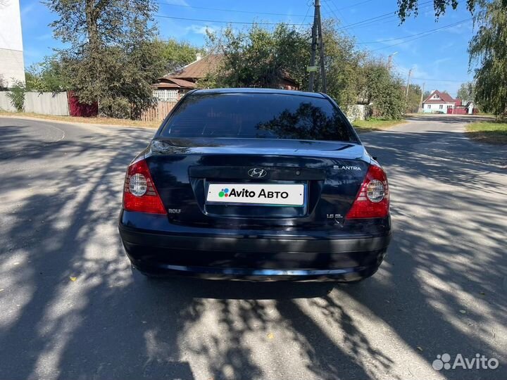 Hyundai Elantra 1.6 МТ, 2005, 343 000 км