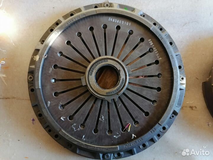 Корзина сцепления ивеко дойц