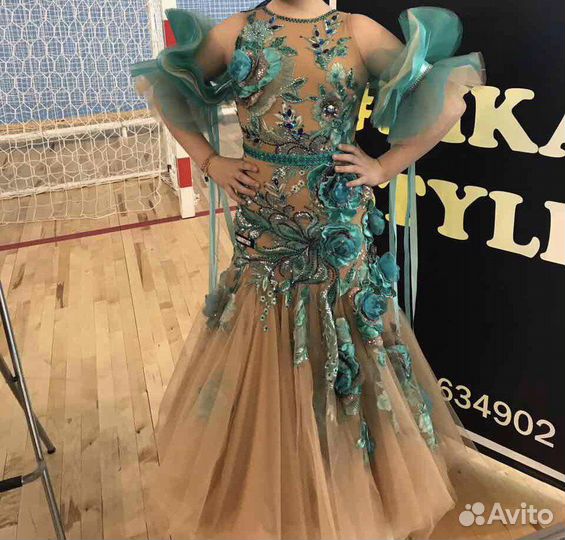 Бальное платье стандарт ю2, молодежь