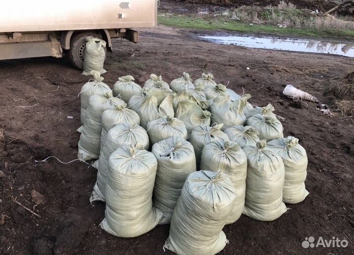 Земля чернозем в мешках