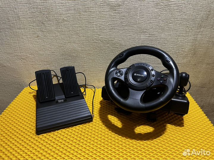 Игровой руль defender для компьютера