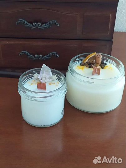 Свечи восковые ручной работы