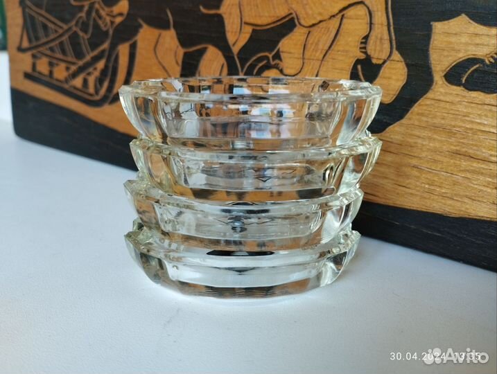 Стеклянные мини-пепельницы