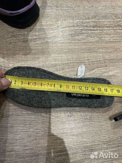 Ботинки демисезонные для девочки 27 размер