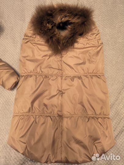 Зимний комбинезон + конверт 56-62