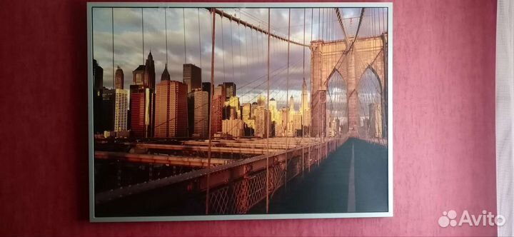 Картина IKEA 140 100 Бруклинский мост