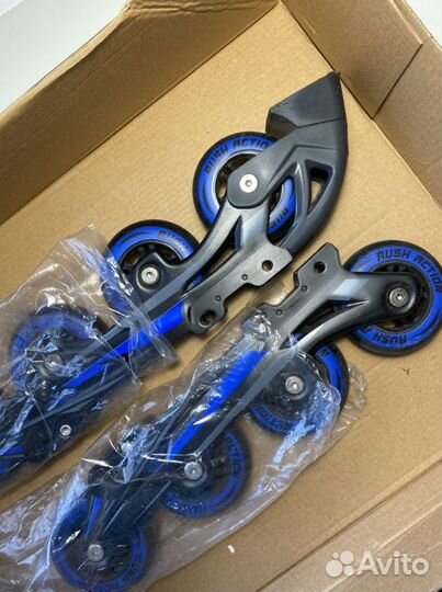 Ролики и Коньки 2 в 1, раздвижные размер 40-43