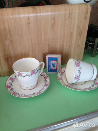 Чашки кофейные лфз фарфор