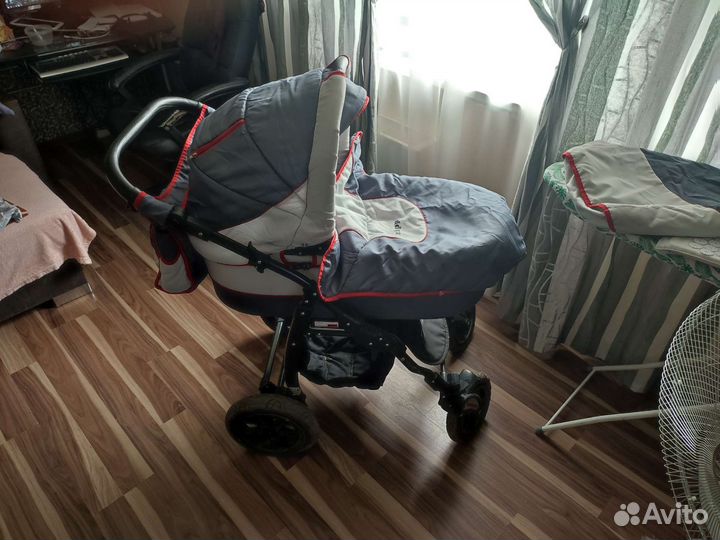 Детская коляска 2 в 1 бу