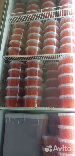 Икра красная кеты и горбуши