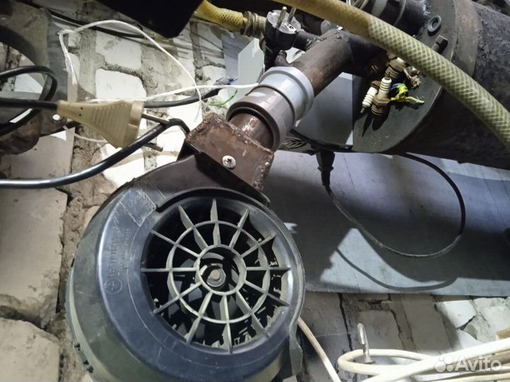 Котел печка на отработке