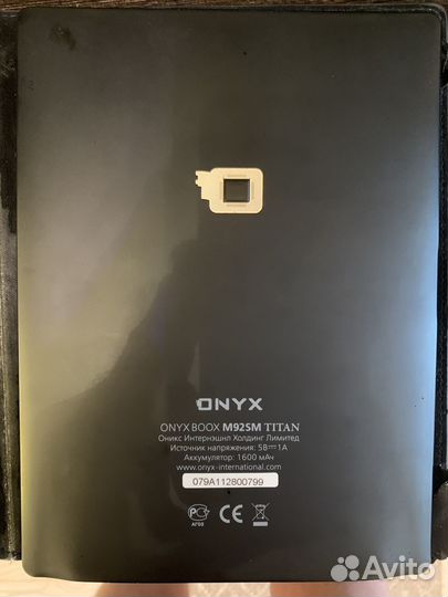 Электронная книга onyx boox M92SM titan