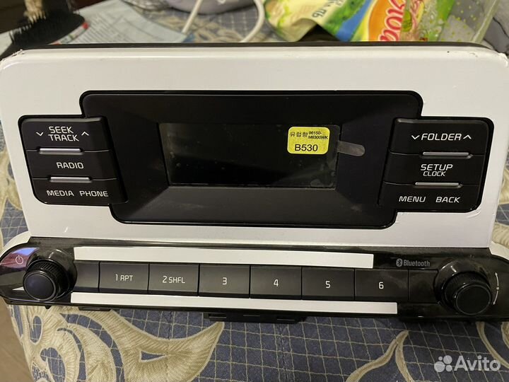 Штатная магнитола на KIA