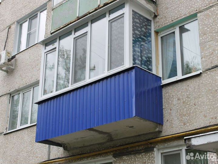 Остекление,утепление,отделка балконов и лоджий