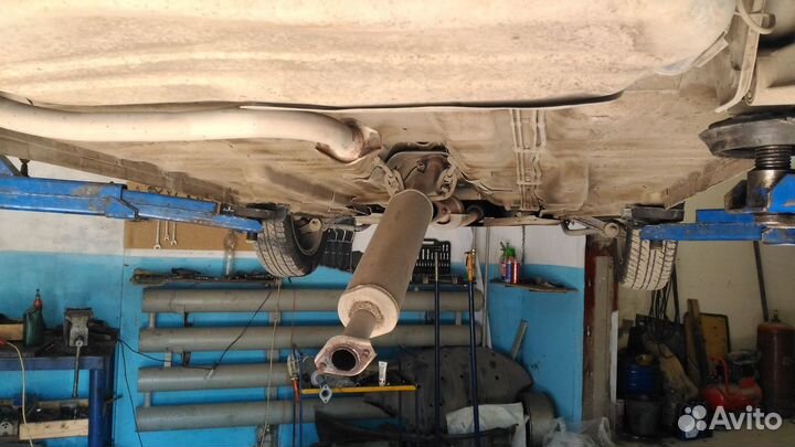 Замена резонатора Toyota LC 2005-2007