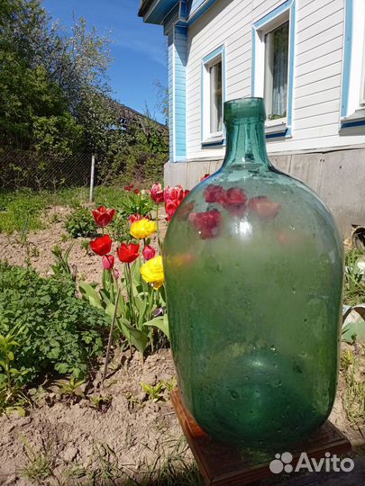 Бутыль стеклянная СССР
