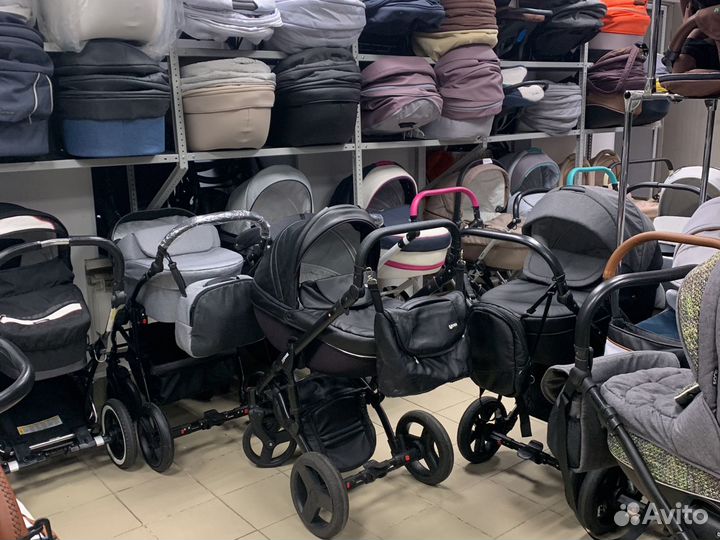 Коляска Adamex Anex 1 в 1 люлька на гарантии