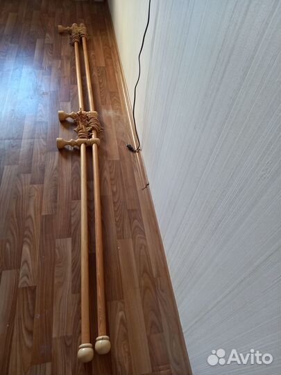 Карнизы полностью деревянные 2,5 и 2,0 метра