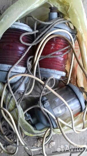 Подвесные огни на мачту теплохода