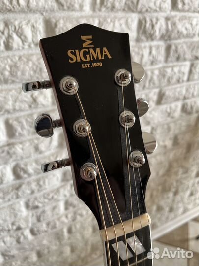Электроакустическая гитара Sigma DM-SG5+