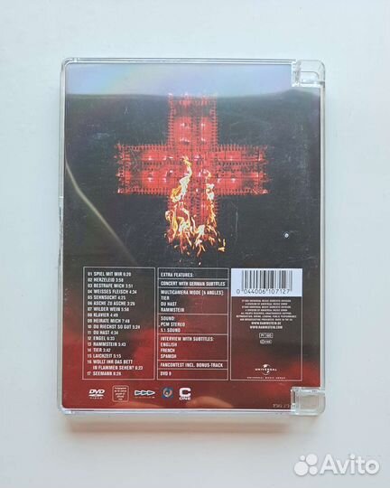 Rammstein Live Aus Berlin 1999, DVD EU