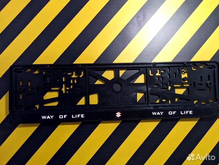 Номерные рамки с подсветкой ваш дизайн