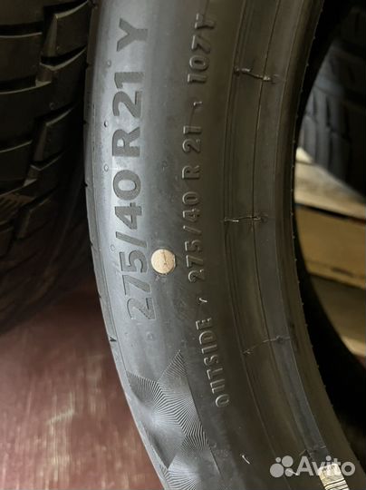 Continental PremiumContact 6 SUV 275/40 R21 и 315/35 R21 111Y