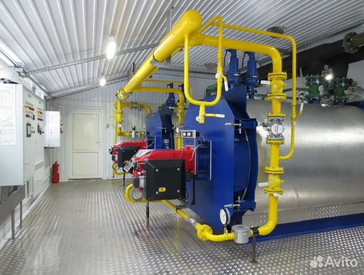 Монтаж промышленной котельной под ключ