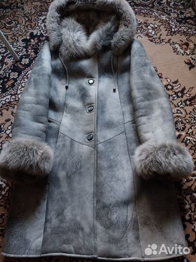 Дубленка натуральная женская 48 -50