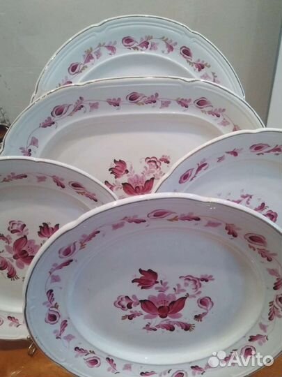 Набор блюд старый Зик Коноково