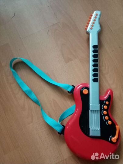 Гитара детская, аккордеон новый