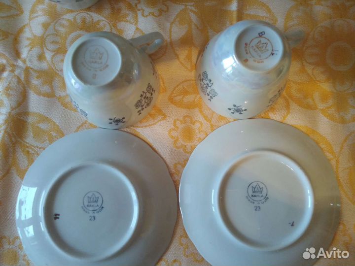 Кофейный /чайный сервиз kahla гдр