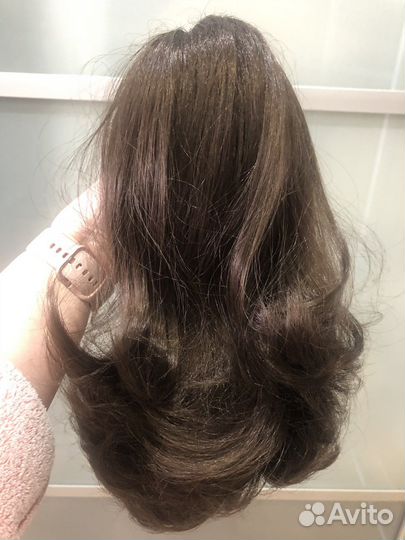 Парик шиньон хвост тон6