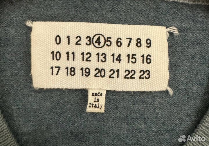 Maison margiela джемпер оригинал